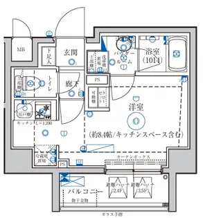 パティーナ狛江【4階】の間取り