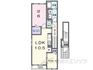 クルール M【2階】の間取り