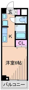 WOODBELLVI【2階】の間取り