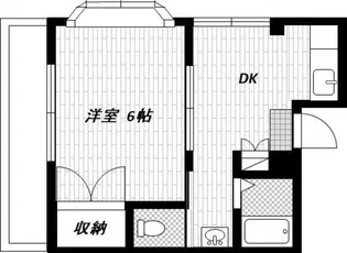 メゾン・ウエスト・ドリーム【2階】の間取り