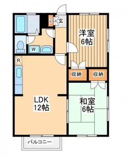 シエスタ【2階】の間取り