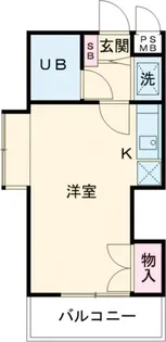 日神パレス桜上水【1階】の間取り