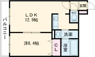 ステラガーデン【5階】の間取り