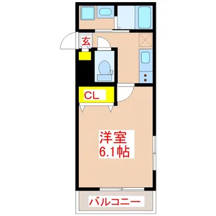 kTerrace【2階】の間取り