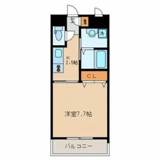 ベルメゾン梅ヶ丘【3階】の間取り