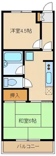 サンヒルズ大泉ツー【1階】の間取り