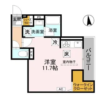 ソラーナ宿郷【1階】の間取り
