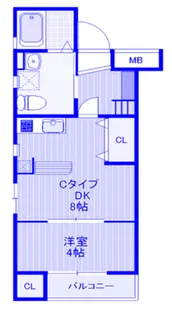 RIOハイム【2階】の間取り