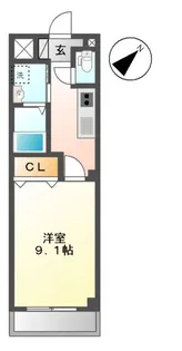リバレイン【2階】の間取り