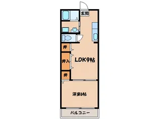 メゾンリシェ【1階】の間取り