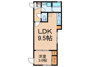 カストラム【2階】の間取り