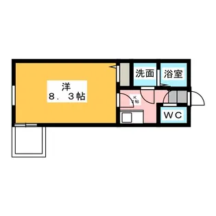 ブリエラクティIII【1階】の間取り