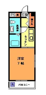 キャッスルEYA【2階】の間取り