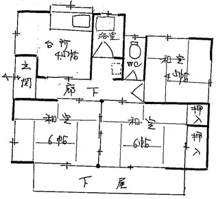 茨城県石岡市旭台1【一戸建】の間取り