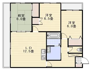 グランドリーN 302号【3階】の間取り
