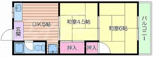 光マンション【3階】の間取り