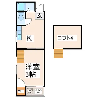 サンシャインヒル【2階】の間取り