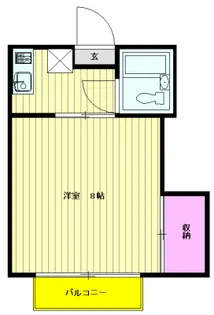 コクテール【2階】の間取り
