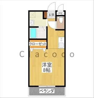 ペティーナA棟【1階】の間取り