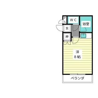 Mクワトロ【1階】の間取り