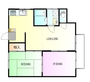 メゾンシオ【2階】の間取り