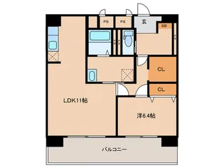 ファーストビル大樹【2階】の間取り