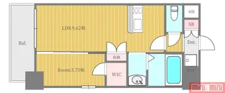 【新築】Lu・RaRa諸口【7階】の間取り