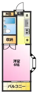 神奈川県川崎市中原区井田中ノ町【アパート】の間取り