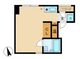 ATOK上町【3階】の間取り