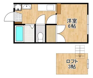 サンシャイン葵【1階】の間取り