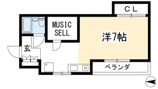 あいのまちはうす【3階】の間取り