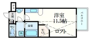 KatayamaBLDG19【13階】の間取り