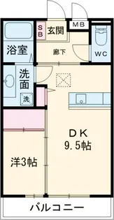 ムグンファV【1階】の間取り