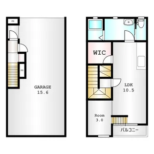 群馬県前橋市横手町【アパート】の間取り