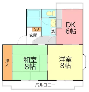 コンチェルト【3階】の間取り