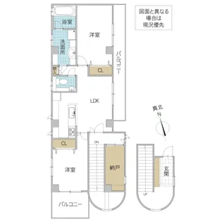 ときわビル【2階】の間取り