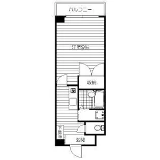 大阪府枚方市北中振2【マンション】の間取り