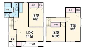 静岡県浜松市中央区佐鳴台4【一戸建】の間取り