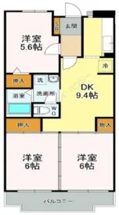 プランドール【2階】の間取り