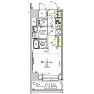 愛知県名古屋市東区泉2【マンション】の間取り