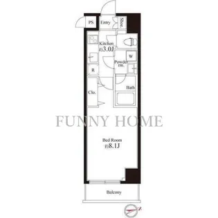 東京都世田谷区世田谷4【マンション】の間取り
