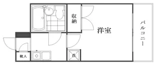 エヴェナール要町【1階】の間取り