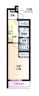 フジパレス西住之江ウエスト【1階】の間取り