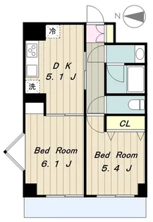 神奈川県相模原市緑区橋本3【マンション】の間取り