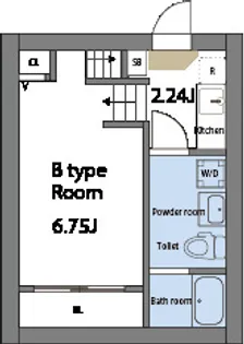 Green Hills Kitayama【2階】の間取り