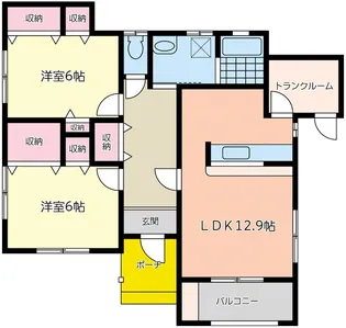 SKハイツ【1階】の間取り