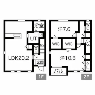 千葉県木更津市文京5【一戸建】の間取り