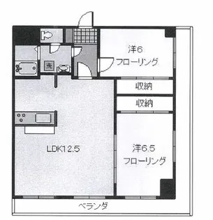 ホーユウパレス横浜羽沢【1階】の間取り