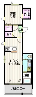 東京都板橋区常盤台3【マンション】の間取り