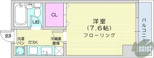 アーバン川内【1階】の間取り